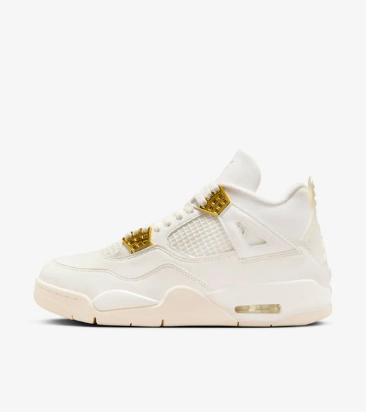 Jordan 4 Retro Metallic Gold (Women’s)