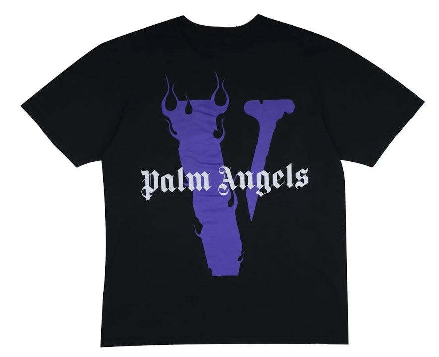 Vlone x Palm Angels T-shirt Black/Purple