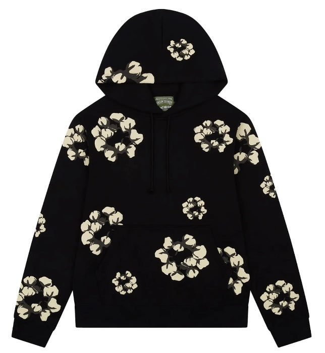 Denim Tears x CPFM Cactus Tears Wreath Hoodie Black