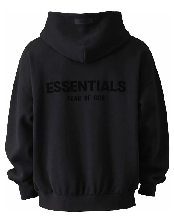 Fear of God Essentials Pullover Chest Logo Hoodie Stretch Limo/Black