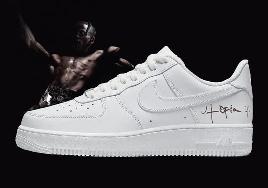 Travis Scott x Nike Air Force 1 Low 07' White