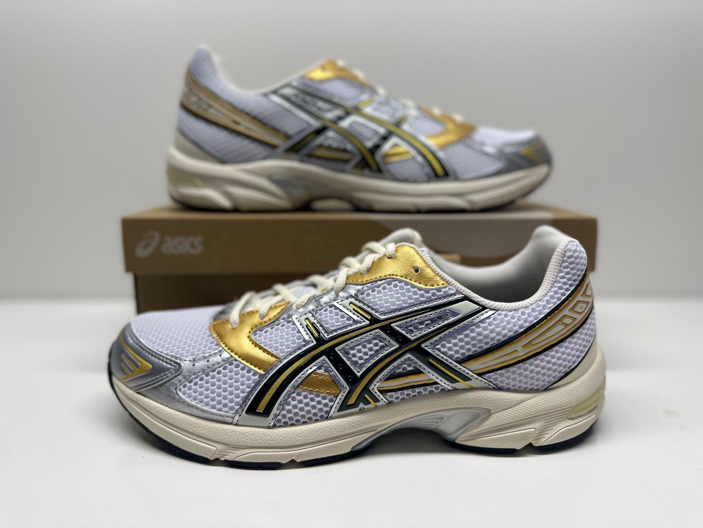 Asics Gel-1130 White Black Gold